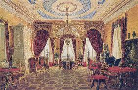 Drawing room in the Manor House "Grafskaya Slavyanka" of Countess Julia Samoilova