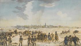 The Crossing of the Rhine near Düsseldorf by the Russian Army, 13 January 1814