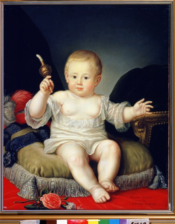 Childhood of Grand Duke Alexander Pavlovich (Alexander I) from Unbekannter Künstler