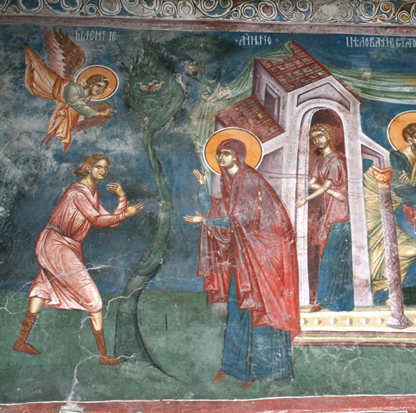 The Annunciation to Saint Anne from Unbekannter Künstler