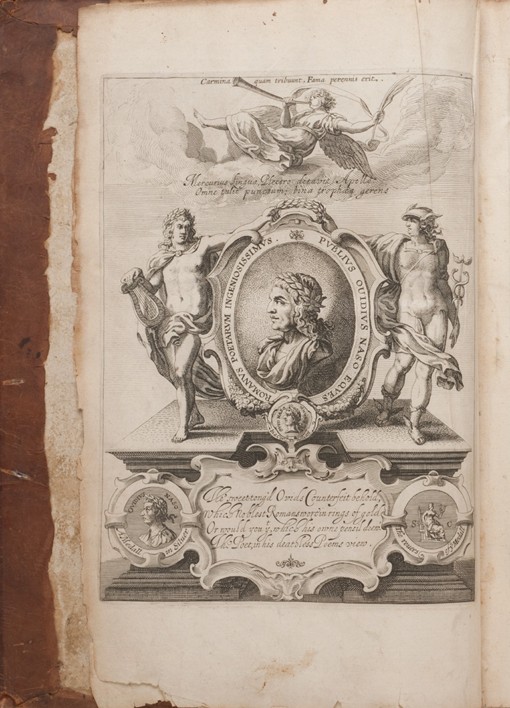 Frontispiece with Portrait of Ovid, Metamorphoses, Oxford, 1632 from Unbekannter Künstler