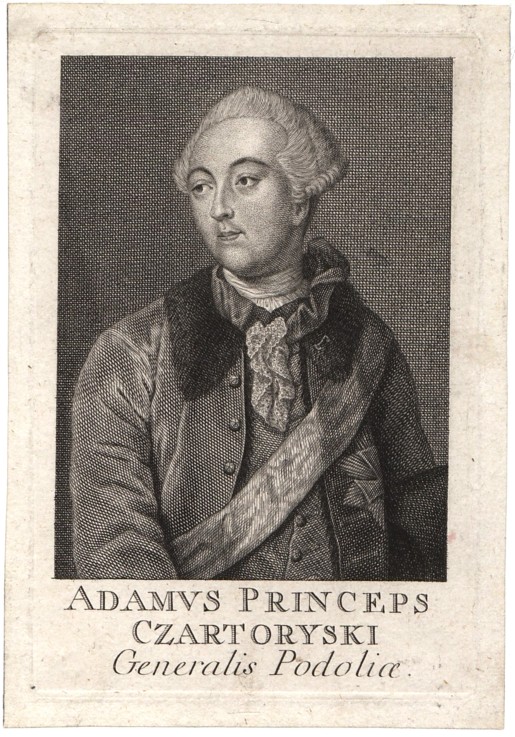 Prince Adam Kazimierz Czartoryski (1734-1823) from Unbekannter Künstler