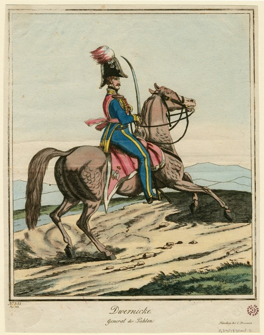 General Józef Dwernicki (1779-1857) from Unbekannter Künstler
