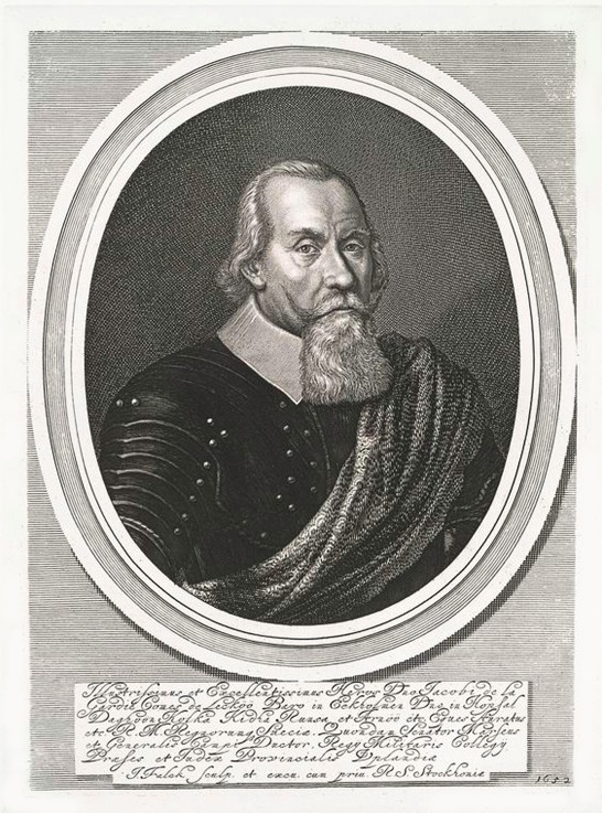 Field Marshal and Count Jacob De la Gardie from Unbekannter Künstler