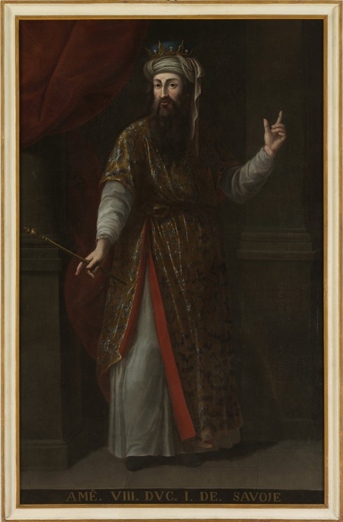 Count Amadeus VIII of Savoy (1383-1451) from Unbekannter Künstler