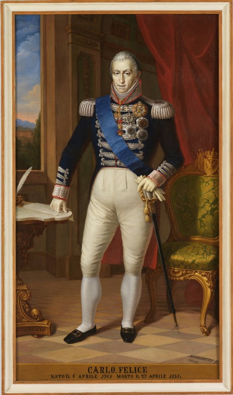 King Charles Felix of Sardinia (1765-1831) from Unbekannter Künstler