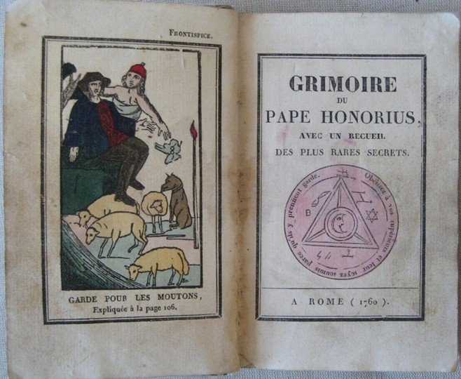 Le Grimoire du Pape Honorius from Unbekannter Künstler
