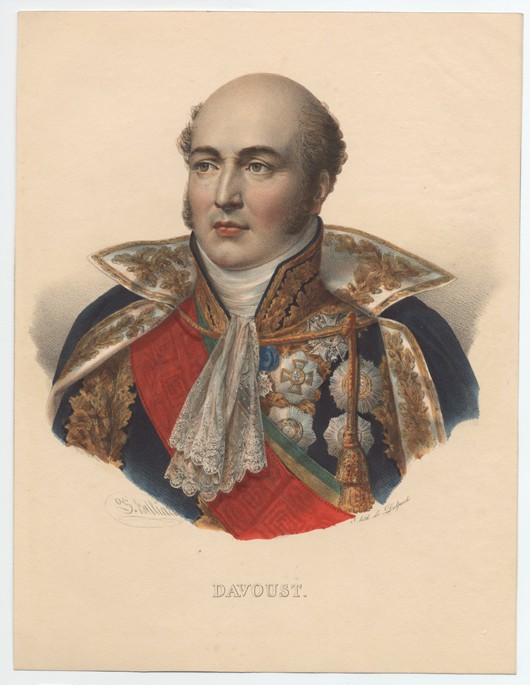Louis-Nicolas Davout (1770-1823), Marshal of France from Unbekannter Künstler