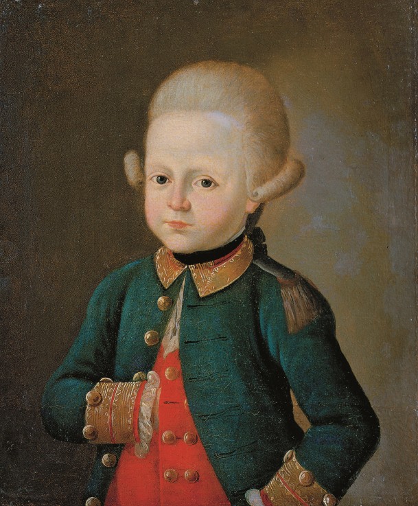 Boy Lance Corporal of the Preobrazhensky Regiment from Unbekannter Künstler