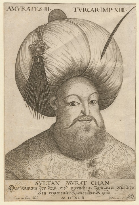 Murad III (1546-1595), Sultan of the Ottoman Empire from Unbekannter Künstler