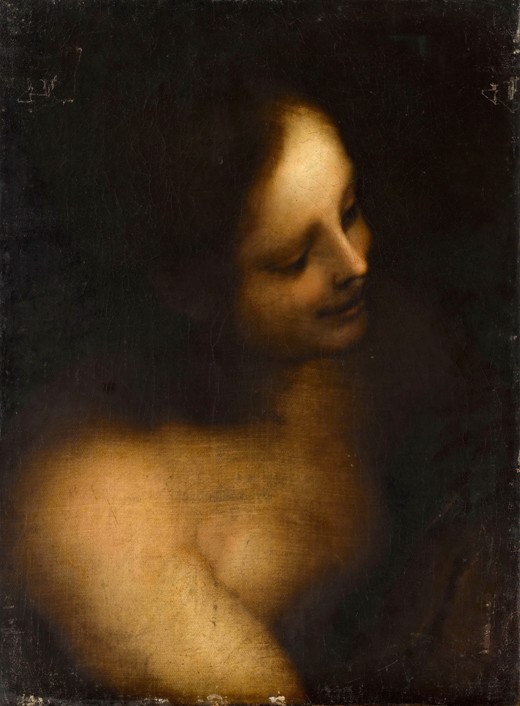 Bust-length female nude from Unbekannter Künstler