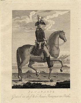 Napoleon as commander of the Army of Italy