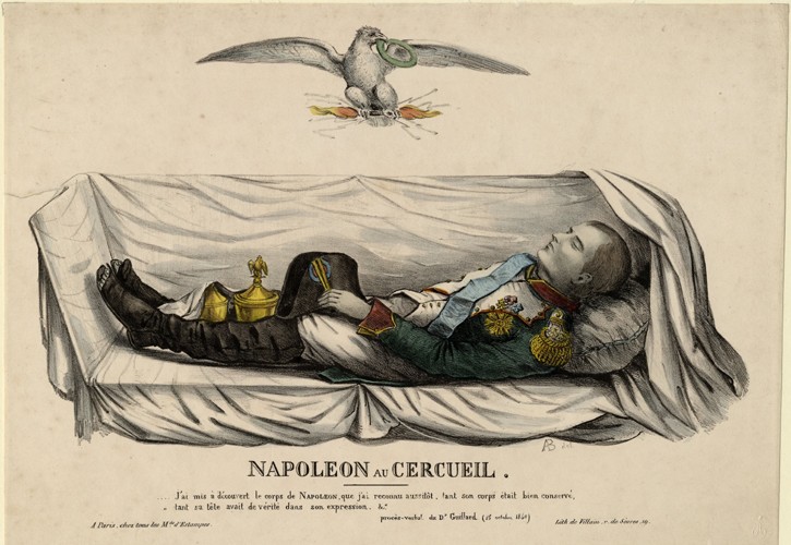 Napoleon's coffin from Unbekannter Künstler