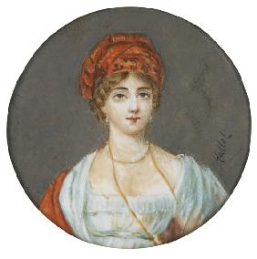 Portrait of the Italian singer Angelika Catalani (1780-1849)