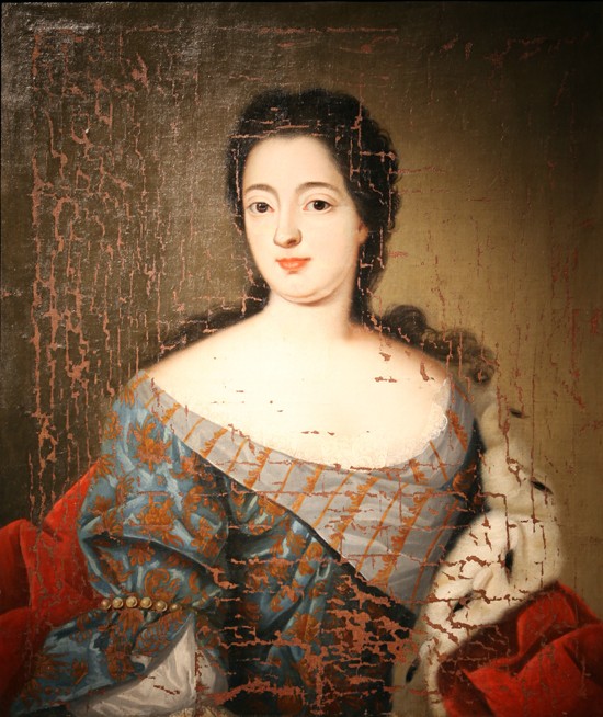 Portrait of Empress Catherine I. (1684-1727) from Unbekannter Künstler