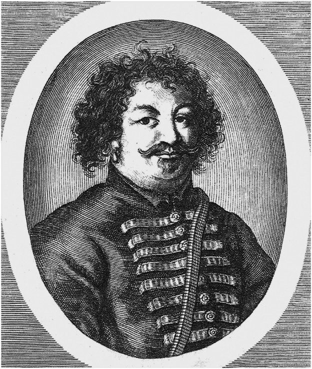 Portrait of the leader of a Cossacks insurrection Stepan (Stenka) Razin (1630-1671) from Unbekannter Künstler