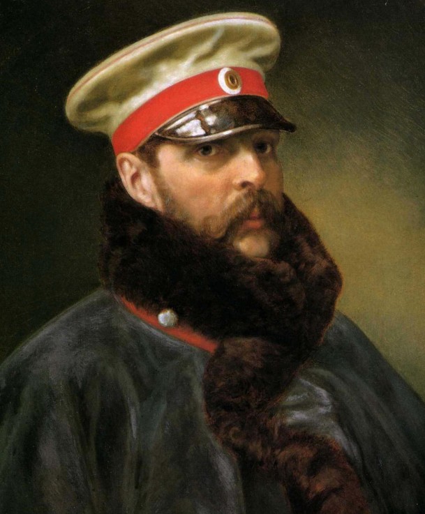 Portrait of Emperor Alexander II (1818-1881) from Unbekannter Künstler