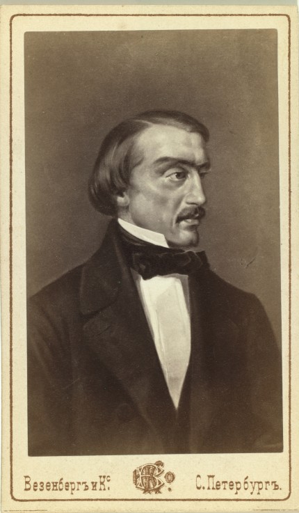 Portrait of the Literary critic and Philosopher Vissarion G. Belinsky (1811-1848) from Unbekannter Künstler