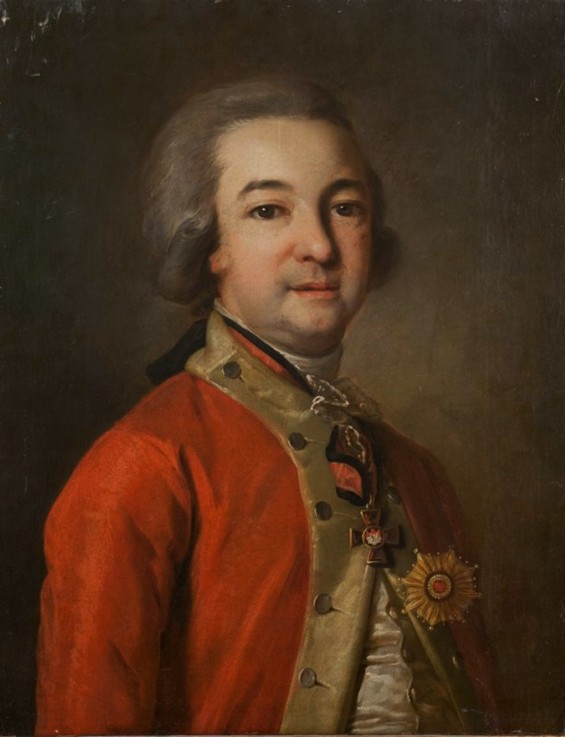 Portrait of Alexander Khrapovitsky (1749-1801), Senator and author from Unbekannter Künstler