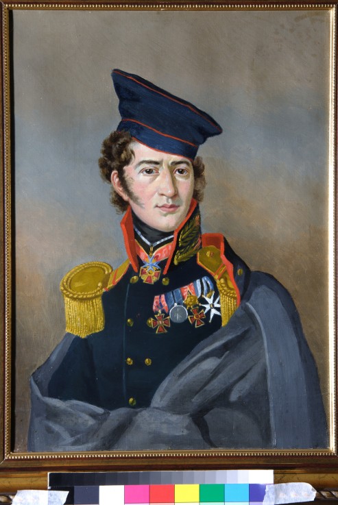 Portrait of Dmitri Alexeevich Stolypin (1785-1826) from Unbekannter Künstler