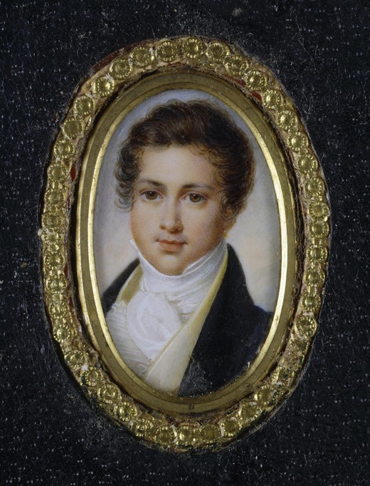 Portrait of Prince Grigory Petrovich Volkonsky (1776-1852) from Unbekannter Künstler