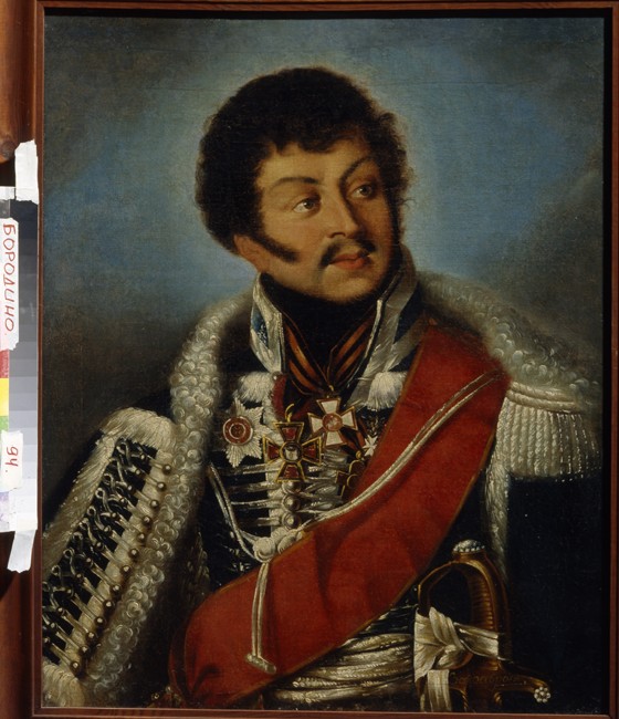 Portrait of the General Dmitry Dmitrievich Shepelev (1771-1841) from Unbekannter Künstler