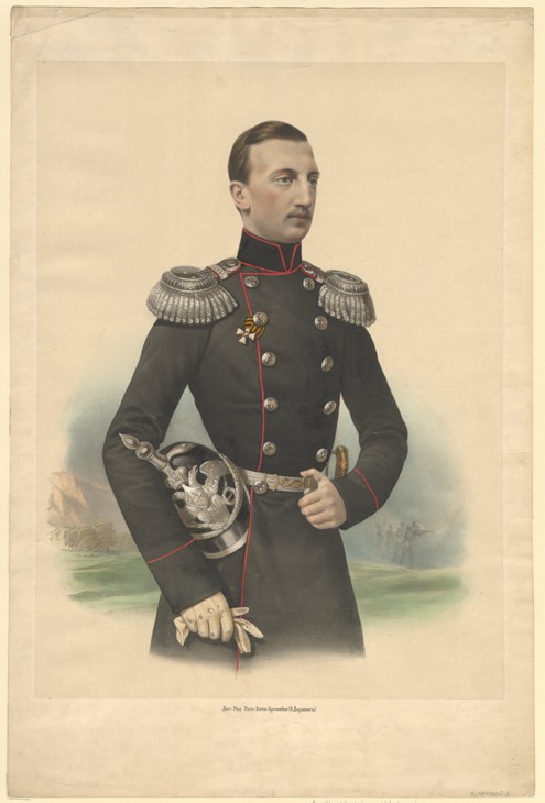 Portrait of Grand Duke Nikolai Nikolayevich of Russia (1831–1891) from Unbekannter Künstler