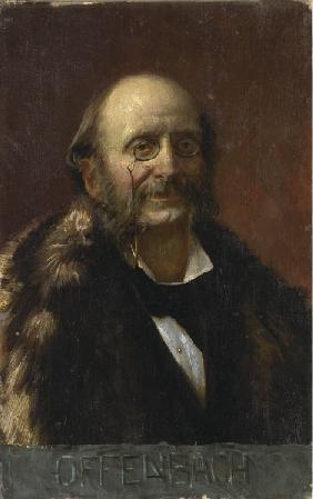 Portrait of Jacques Offenbach (1819-1880)