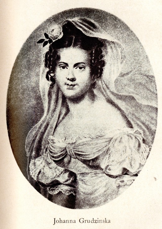 Portrait of Joanna Grudzinska from Unbekannter Künstler