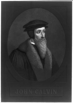 Portrait of John Calvin (1509-1564)