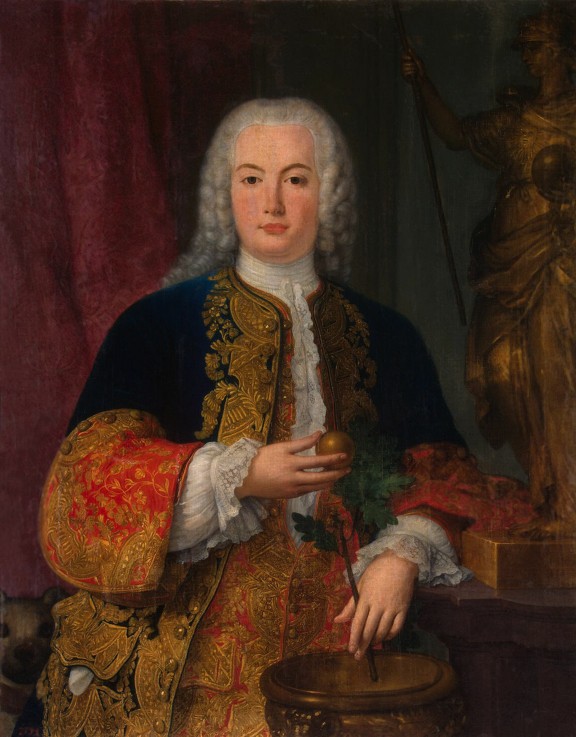 Portrait of King Peter III of Portugal and the Algarves as Infante from Unbekannter Künstler
