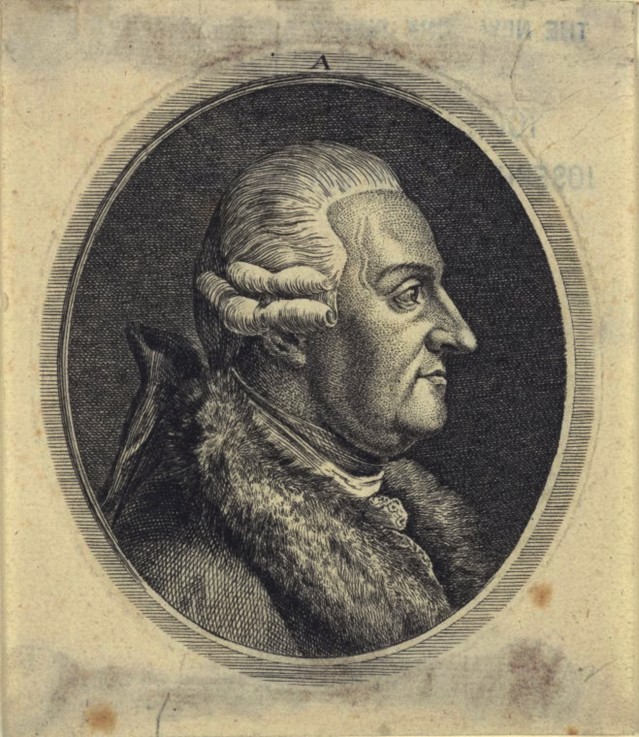 Portrait of the composer Antonio Salieri (1750-1825) from Unbekannter Künstler