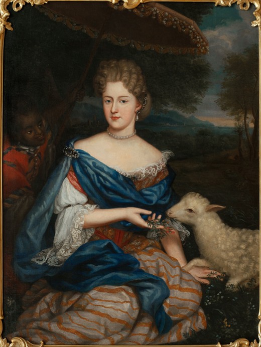 Portrait of Maria Karolina Sobieska (1697-1740) from Unbekannter Künstler