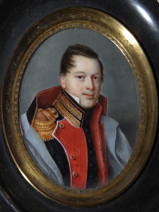 Portrait of Mikhail Naryshkin (1798-1863) from Unbekannter Künstler