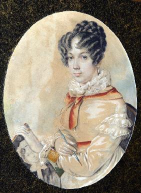 Portrait of Natalia Dmitrievna Fonvizina (1803-1869)
