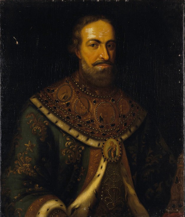 Portrait of Patriarch Filaret of Moscow (Fyodor Nikitich Romanov) (1553-1633) from Unbekannter Künstler