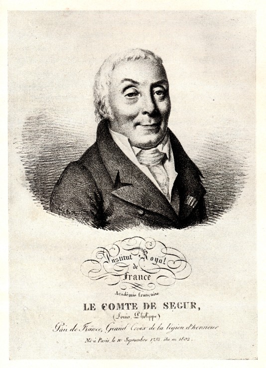 Portrait of Philippe Henri, marquis de Ségur (1724-1801) from Unbekannter Künstler