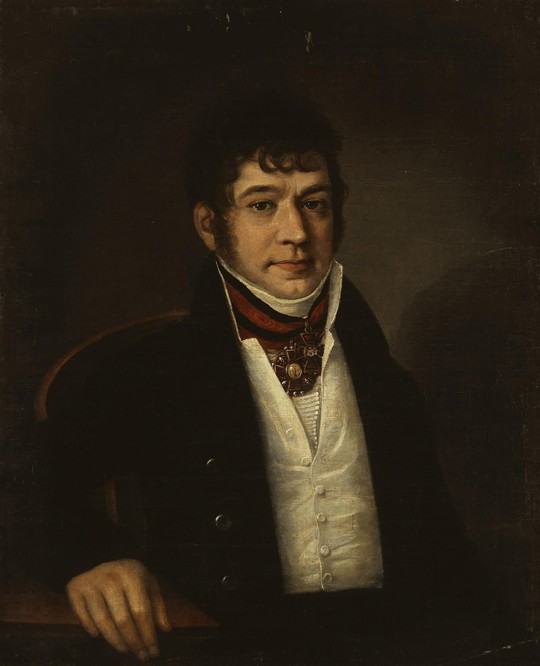 Portrait of Platon Bogdanovich Ogarev (1777-1838) from Unbekannter Künstler