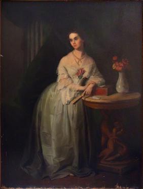 Portrait of Princess Nino Aleksandrovna Griboyedova (née Chavchavadze)