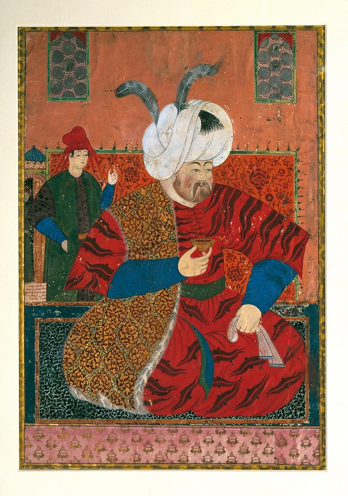 Portrait of Selim II (1524-1574), Sultan of the Ottoman Empire from Unbekannter Künstler