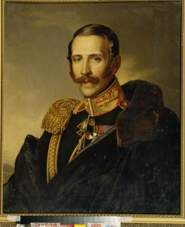 Portrait of Sergei Grigoriyevich Stroganov (1794–1882), governor general of Moscow from Unbekannter Künstler