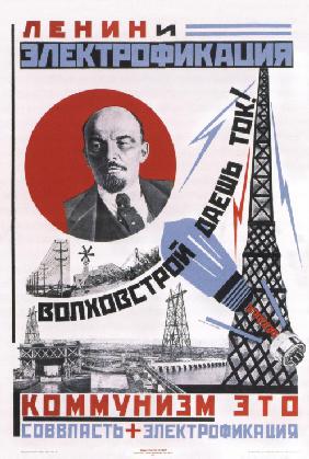 Lenin and electrification (Poster)