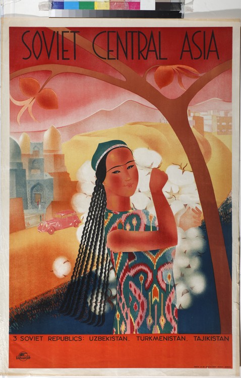 Soviet Central Asia (Poster of the Intourist company) from Unbekannter Künstler