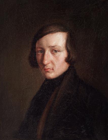 Portrait of the author Heinrich Heine (1797-1856)