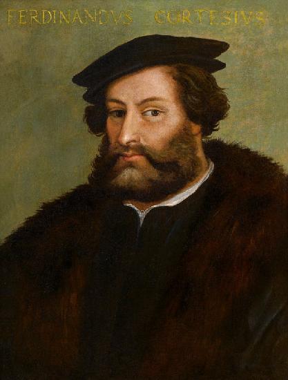 Portrait of Hernán Cortés