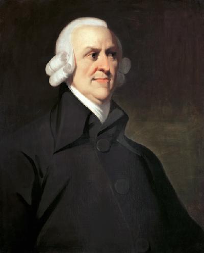 Portrait of Adam Smith (1723-1790)
