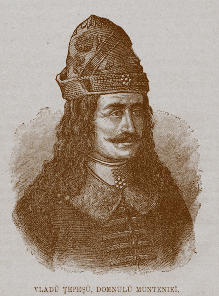 Vlad III, Prince of Wallachia (1431-1476) from Unbekannter Künstler