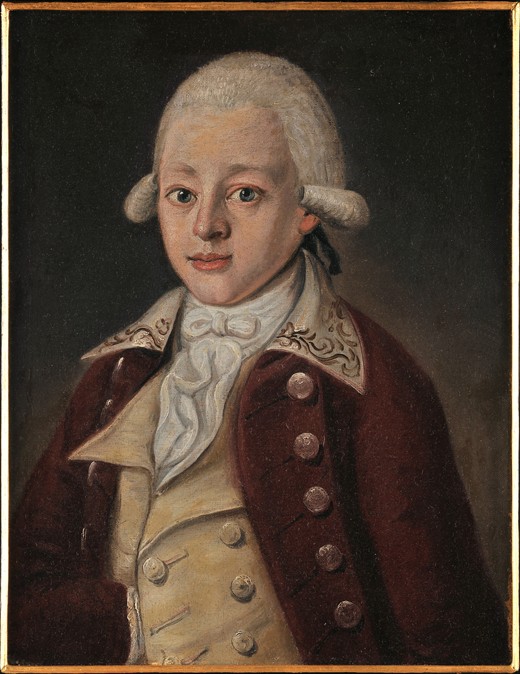 Wolfgang Amadeus Mozart (1756-1791) from Unbekannter Künstler