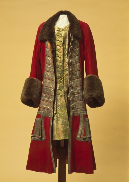 Winter coat and waistcoat of Peter the Great from Unbekannter Meister