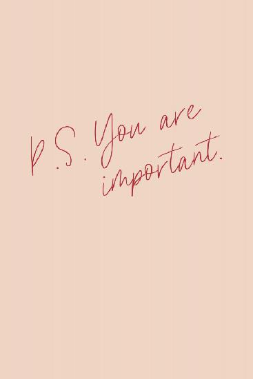 PS Du bist wichtig